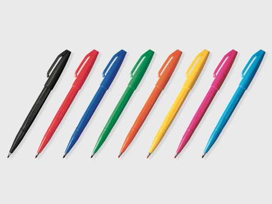 Pentel Marker Highlighter / Sign Pen - Red