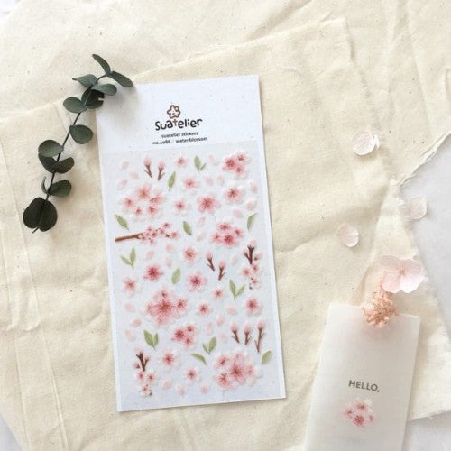 Suateiler Sticker - water blossom