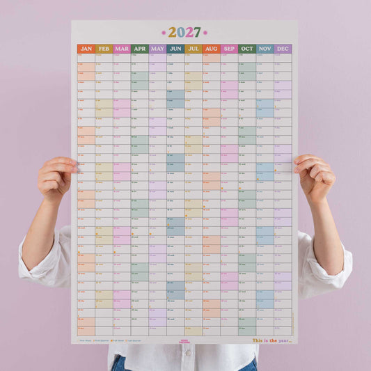 2027 This is the Year | Wall Planner | Portrait