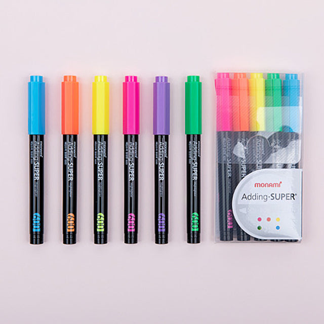 Monami Highlighter - 5 pack