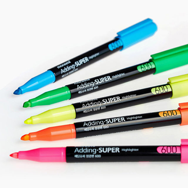 Monami Highlighter - 5 pack