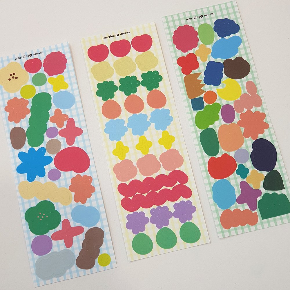 Dalpaper Sticker Sheet - blue