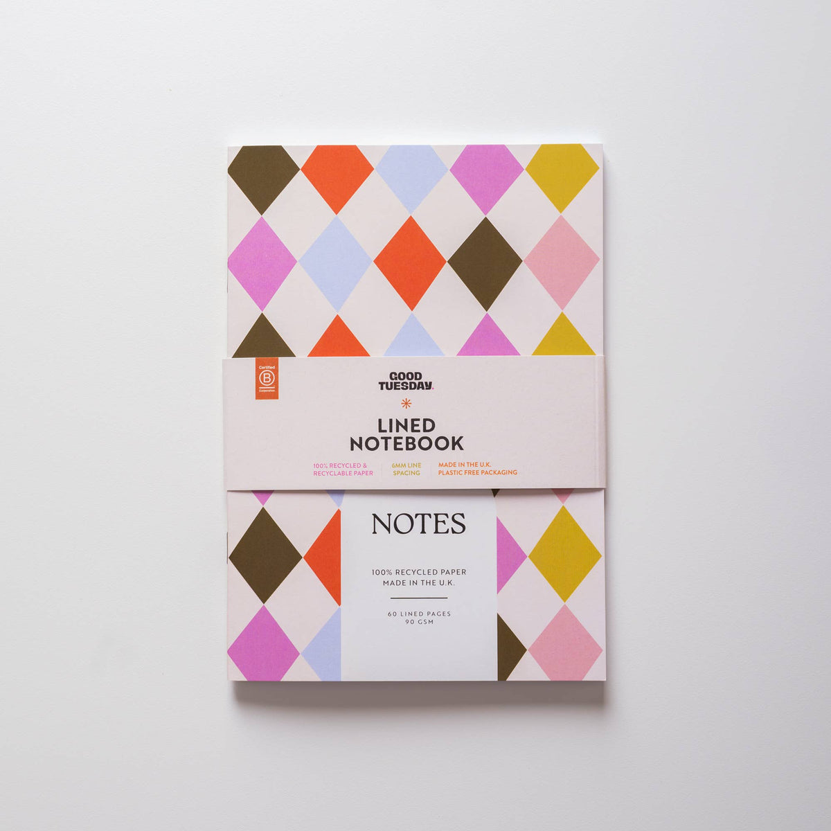 A5 Harlequin Notebook